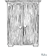 cabinet Coloring Pages To Print